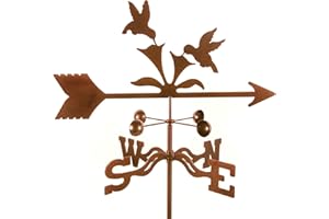 E-Z VANE EZ Vane Hummingbirds Weathervane 21 Inch Wide Post Mount