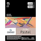 Canson Mi-Teintes Pastels Paper Pad 9"X12", Assorted Colors 24 Sheets