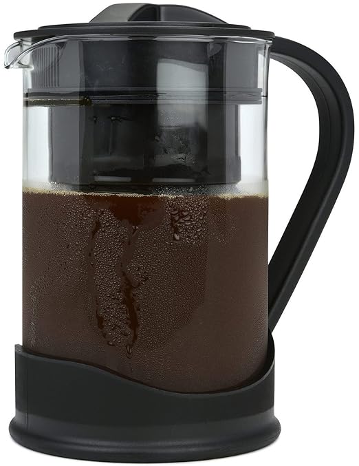 Cold Brew cafetera eléctrica por spigo 1 litro (4-cups) capacidad ...