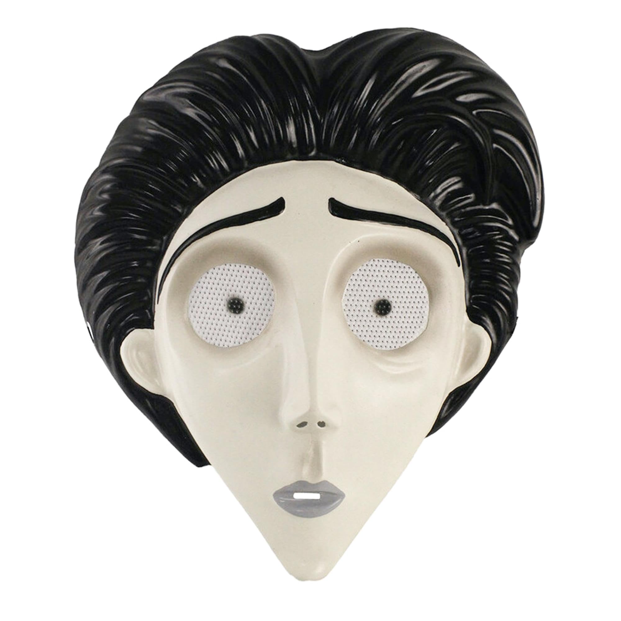 Rubies Men's Corpse Bride Victor Costume Half-Mask, As Shown, One Size, As Shown, One Size