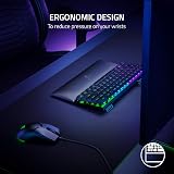 Razer Ergonomic Wrist Rest Mini - Leatherette Cushion for Mini Keyboards Black view 3