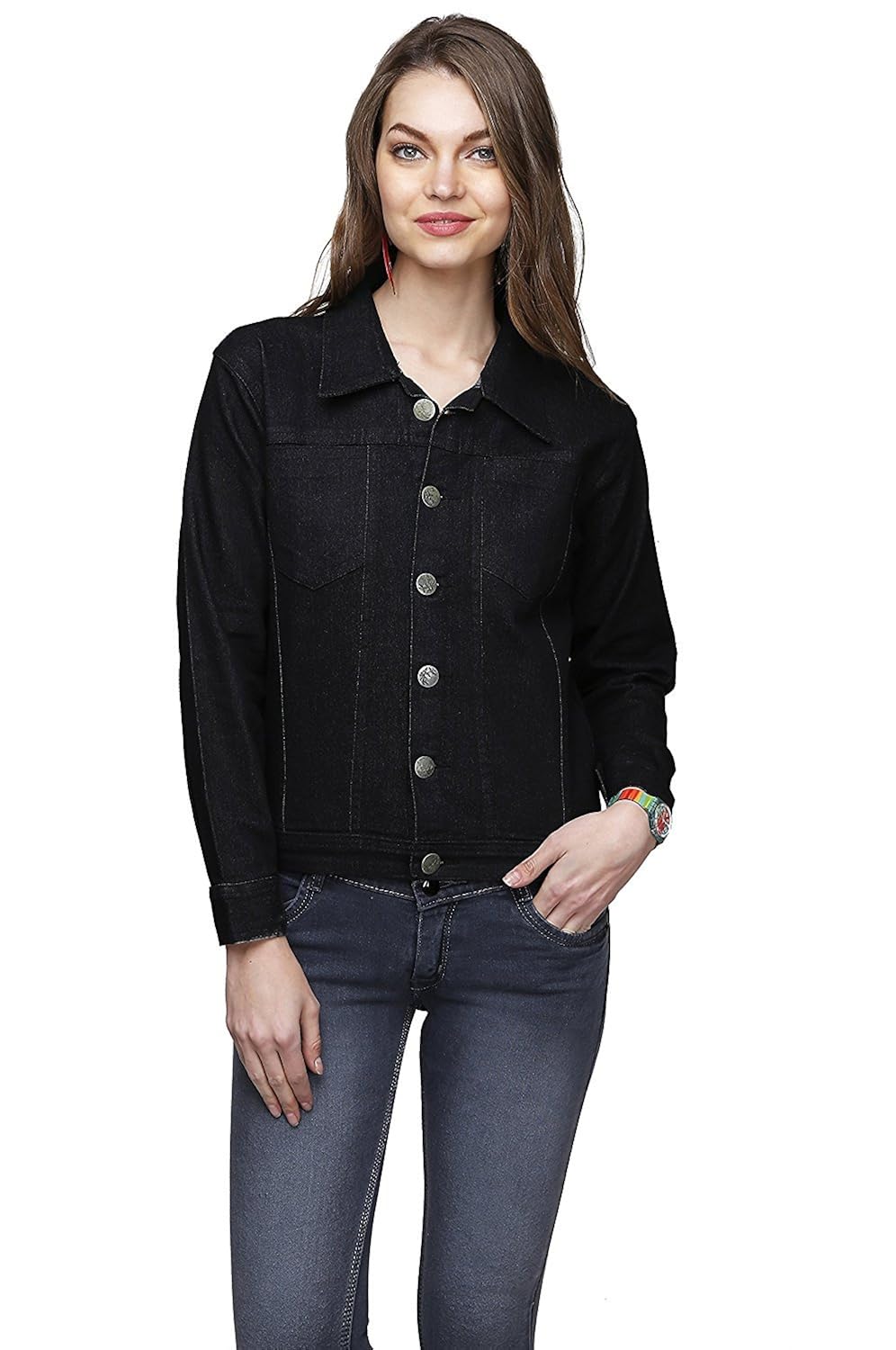 ganga women's denim jacket