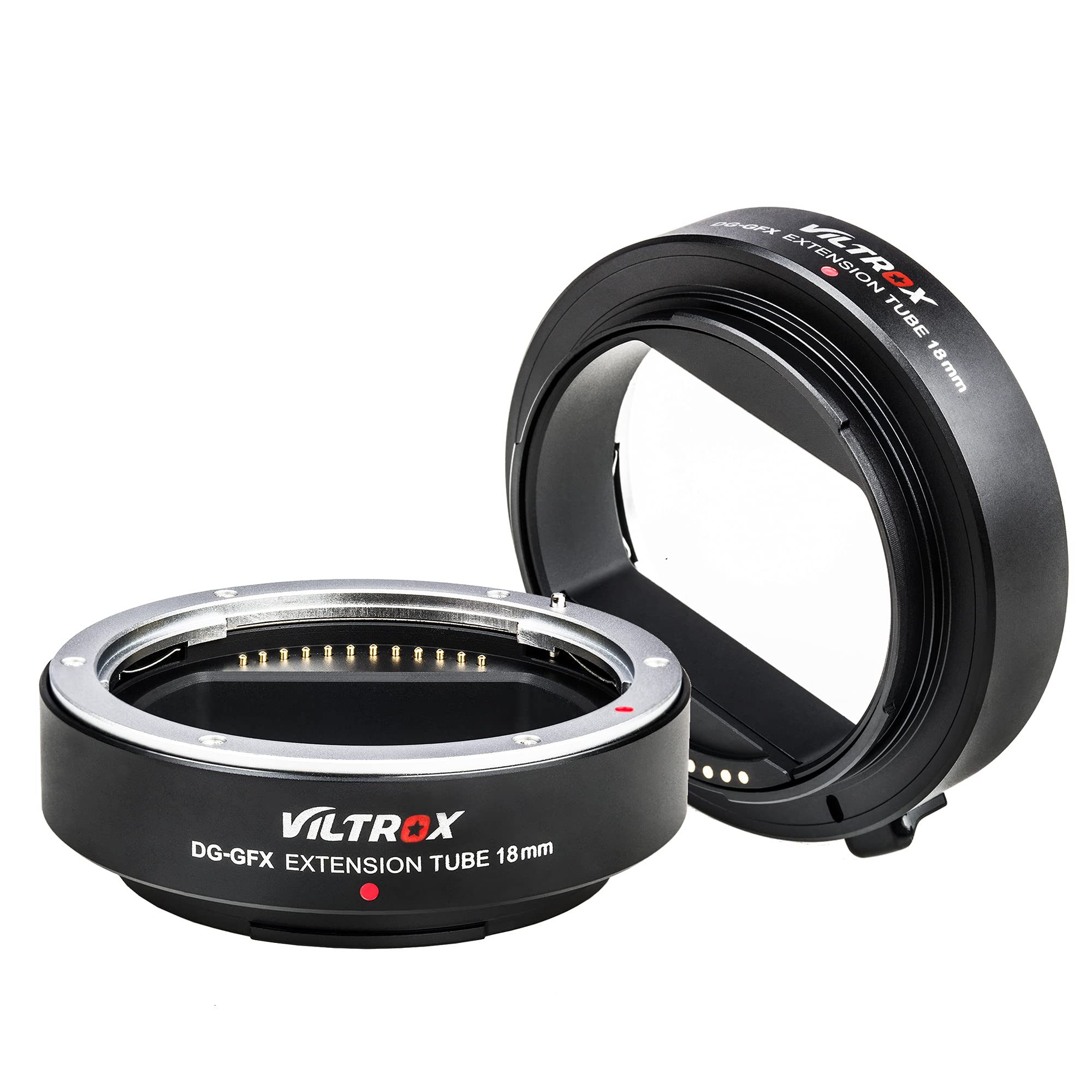 VILTROX DG-GFX 18mm Metal Auto Focus Macro Extension Tube Ring Adapter for Fuji GFX 50S 50R GFX Mount Medium Format Camera