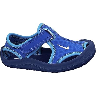 nike blue sunray protect sandals