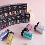 Renfio Holographic Glitter Powder 60g Blue Ultra Fine Resin Flakes 1/128" view 6