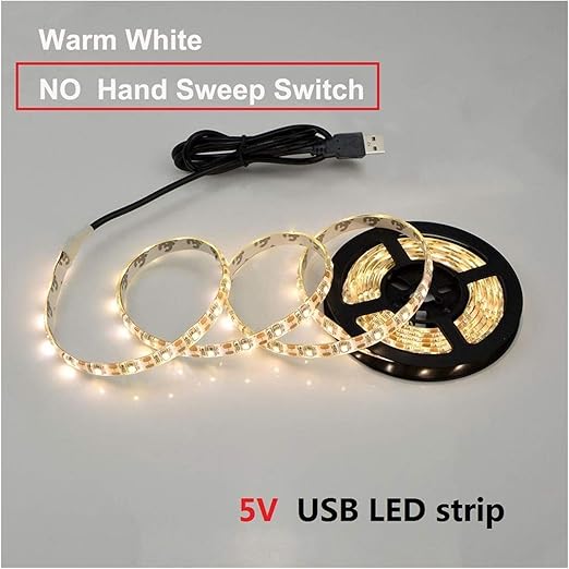 Luz LED USB para lámpara de cocina Barrido manual debajo del gabinete