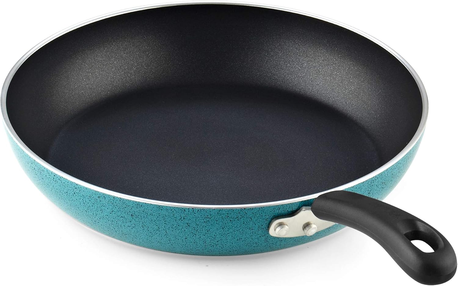 Cook N Home 2612 Nonstick Saute Fry Pan Set, 8, 9.5, and 11-Inch, Marble Red: Kitchen & Dining