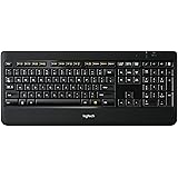 Logitech K800 Wireless Illuminated Keyboard — Backlit Keyboard, Fast-Charging, Dropout-Free 2.4GHz Connection