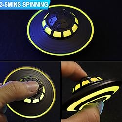 UFO Fidget Spinner Metal Toys for Kids
