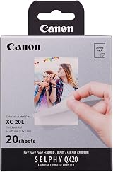 Canon XC-20L Genuine Ink and Paper Set for SELPHY Square QX20-20 view 2