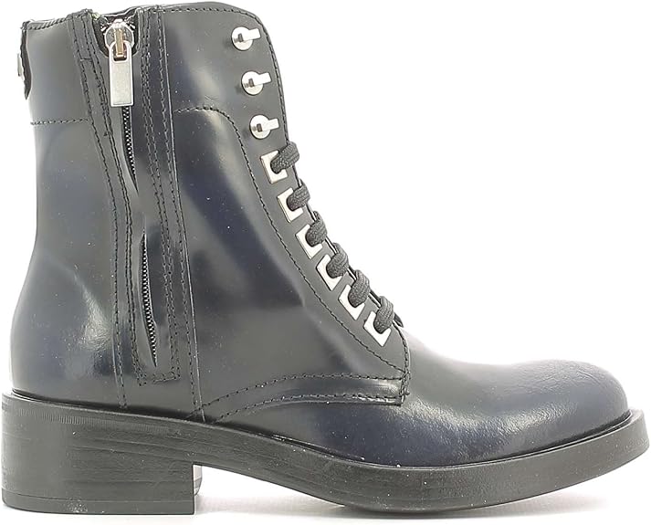 Guess FLZIT4LEA10 Ankle Boot Women Leather Blue 36 Amazon.co.uk Shoes