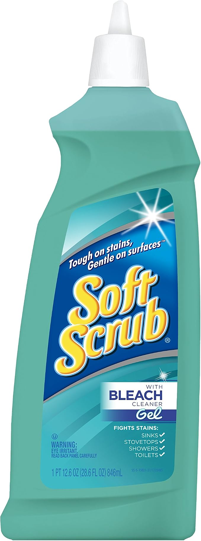 Amazon Com Soft Scrub With Bleach Cleaner Gel 28 6 Fluid Ounces Health Personal Care