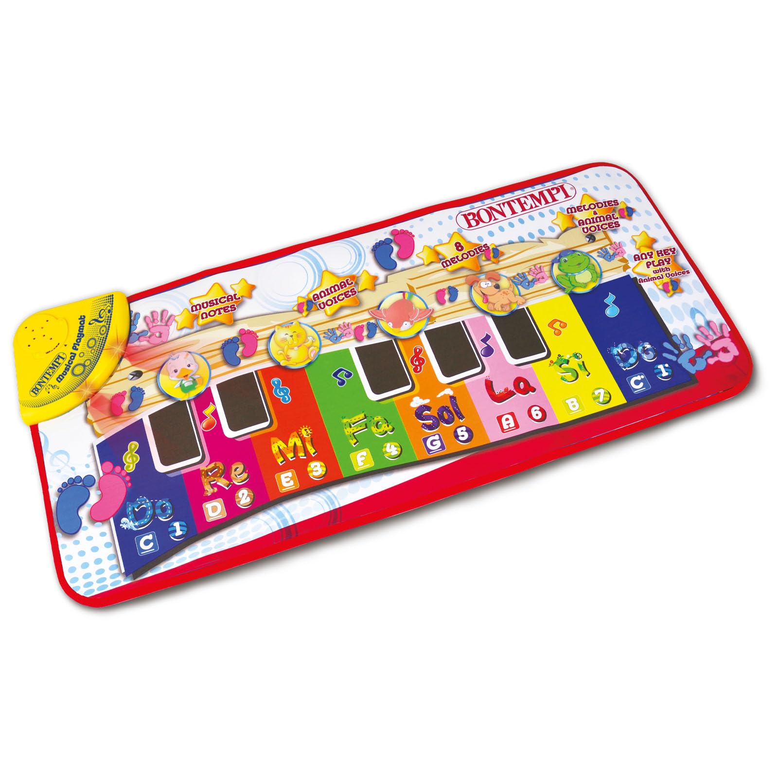 Bontempi | HarmonyMat - Musical Mat for Exploring Melodies with Every Step, 790 x 350 x 10 mm