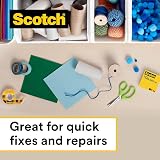 Scotch Double Sided Tape 12mm x 7.88m Dispenser Clear Permanent Strong Photo view 4