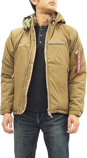 Amazon アルファ Alpha パーカージャケット Ta1180 036 Ecwcs Gen3 メンズ 中綿アウター コヨーテブラウン Xl コート ジャケット 通販