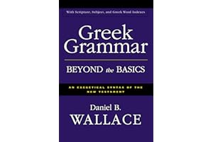 Greek Grammar Beyond the Basics: An Exegetical Syntax of the New Testament