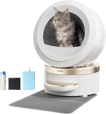 MeowgicPod LR10 Prime Lettiera per gatti intelligente,110L,15 giorni