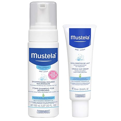 mustela baby cradle cap shampoo