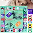 Banhey Couple Opoly Board Game, A Portable Couples Game That Can Ignite Passion & Build Relationships As Well As Enhance Mutual Affection