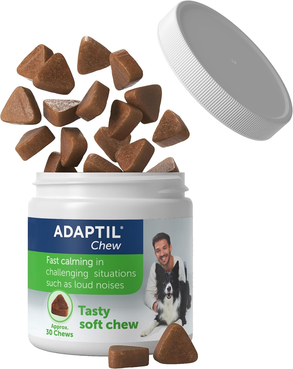 ADAPTIL Adaptil Chew Calming Dog Treats 30 Pack Stress Relief For Dogs