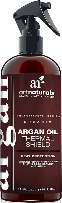 art naturals argan oil thermal shield heat protection
