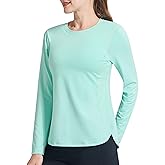Women's Sun Shirt UPF 50+ UV Protection Long Sleeve Workout Tops Quick Dry SPF Rash Guard for Swim Hiking