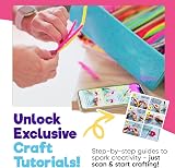 Blue Squid Arts & Crafts Chest Deluxe Kit 3000+ Pieces 2 Drawers 18 Compartments view 3