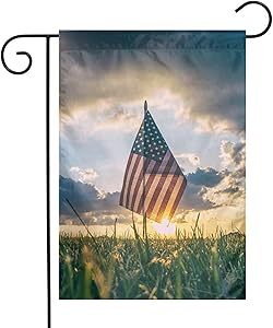 Memorial Day Garden Flag 12x18 Double Sided. Holiday Small Sign Decoration Thanks The Dead Heroes Banner for Home Yard Outdoor