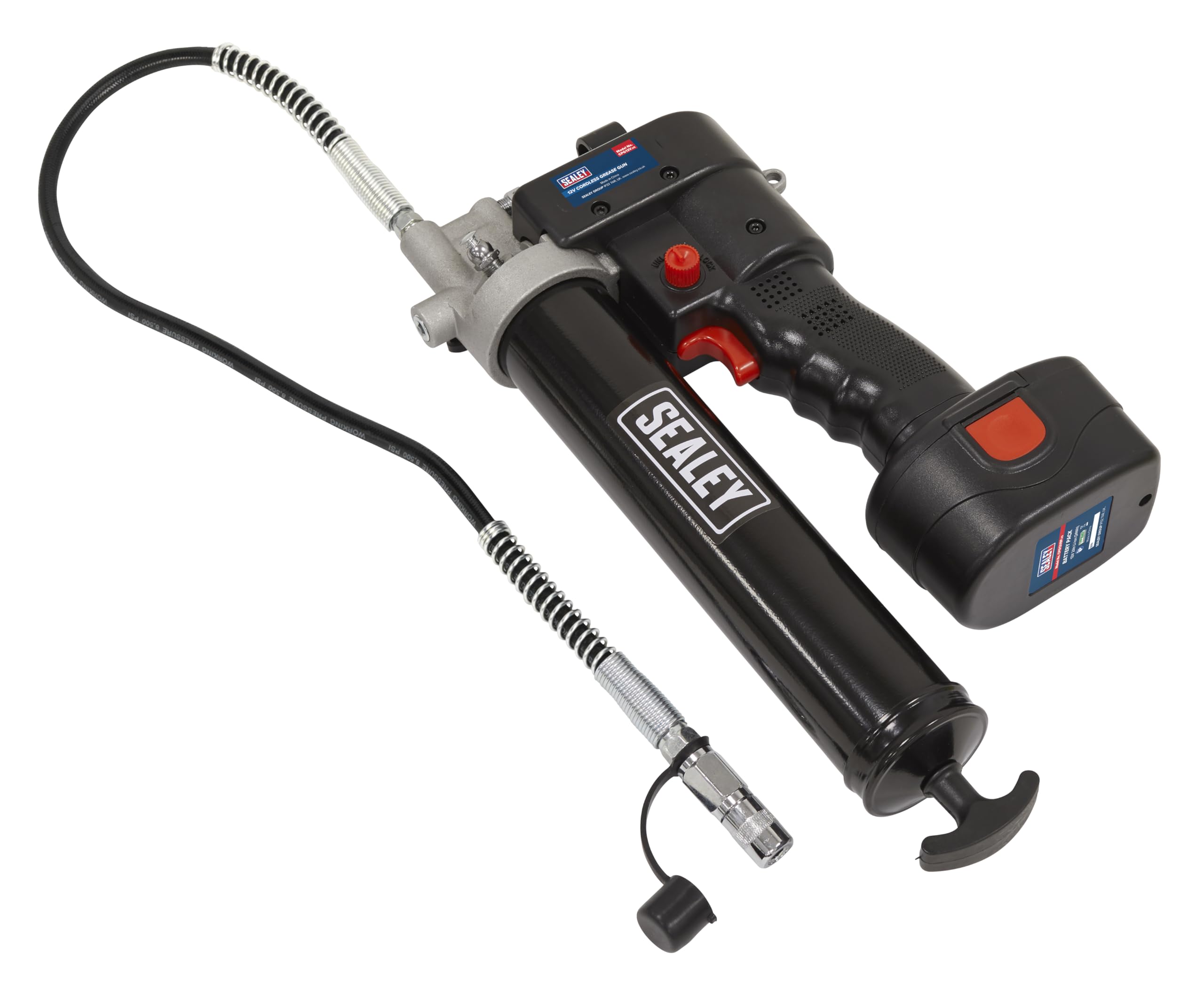Sealey Cpg12V Cordless Grease Gun 12V