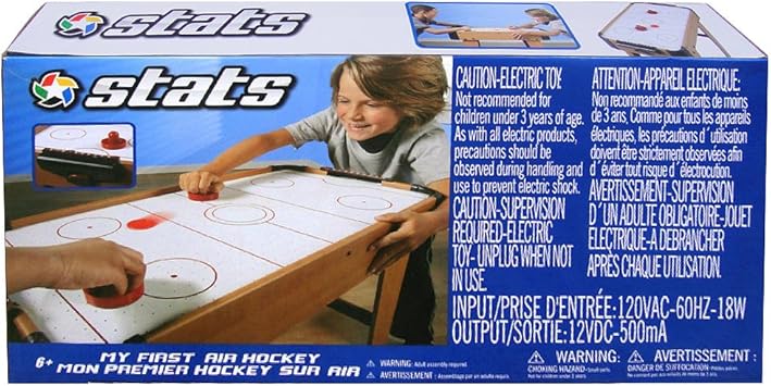 Amazon Com Toys R Us Stats Air Hockey Game Table Air Hockey