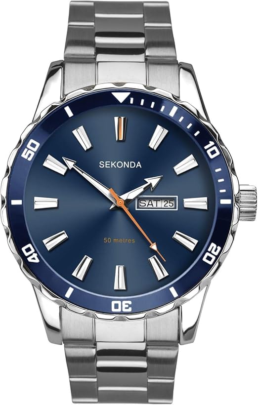 sekonda gents watch blue