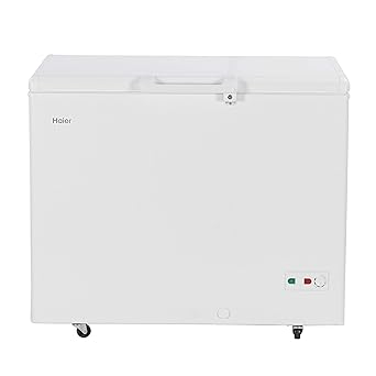 Haier - Single Door Hard Top Deep Freezer HCC 345HC, 319 liters, White, Convertible