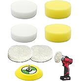 BTROVIA Buffing Polishing Pads Fits for Milwaukee Electric Tools M12 Spot Polisher/Sander,Replace 49-36-2438(Not Included Polisher)