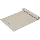 Gaiam Yoga Mat - Premium 5mm Solid Thick Non Slip Exercise &amp; Fitness Mat for All Types of Yoga, Pilates &amp; Floor Workouts (68" x 24" x 5mm)