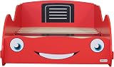 Kidsaw Red Racing Car Bed Frame 140x70cm for Toddlers & Juniors view 5