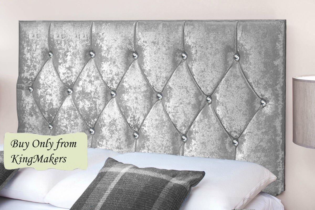 TrendMakers Boutique 4FT Small Double Bed DIAMOND Crystal Diamante