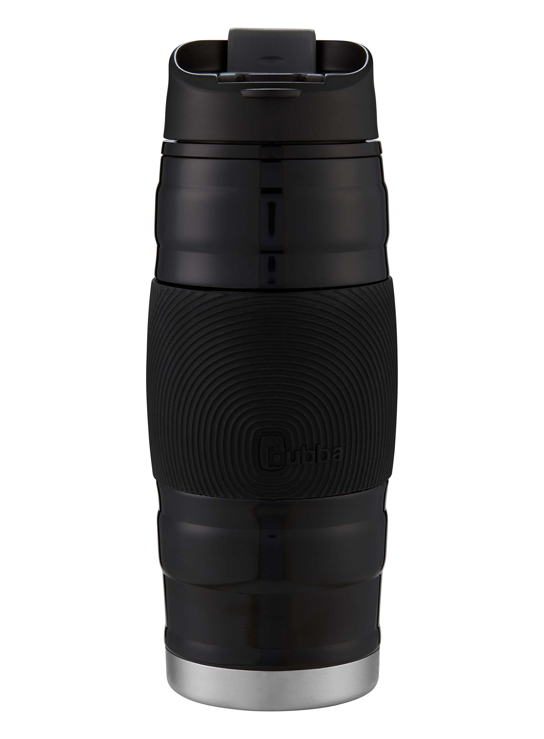 Bubba HERO Grip Insulated Stainless Steel Travel Mug, 16 oz, Black