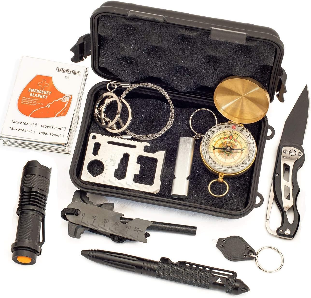 Emergency Survival Kit - Outdoor Survival Gear Tool - Tactical Kit
