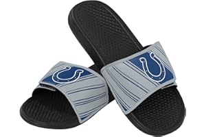 FOCO mens NFL Team Logo Legacy Sport Slide Sandals