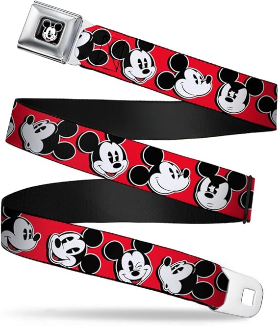 Buckle-Down Web Belt Mickey Mouse 1.25