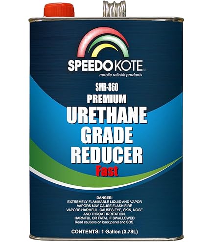 Speedokote SMR-130 Fast Dry 2K Urethane Clear Coat - Gallon Kit With Fast Activator For Auto Repair