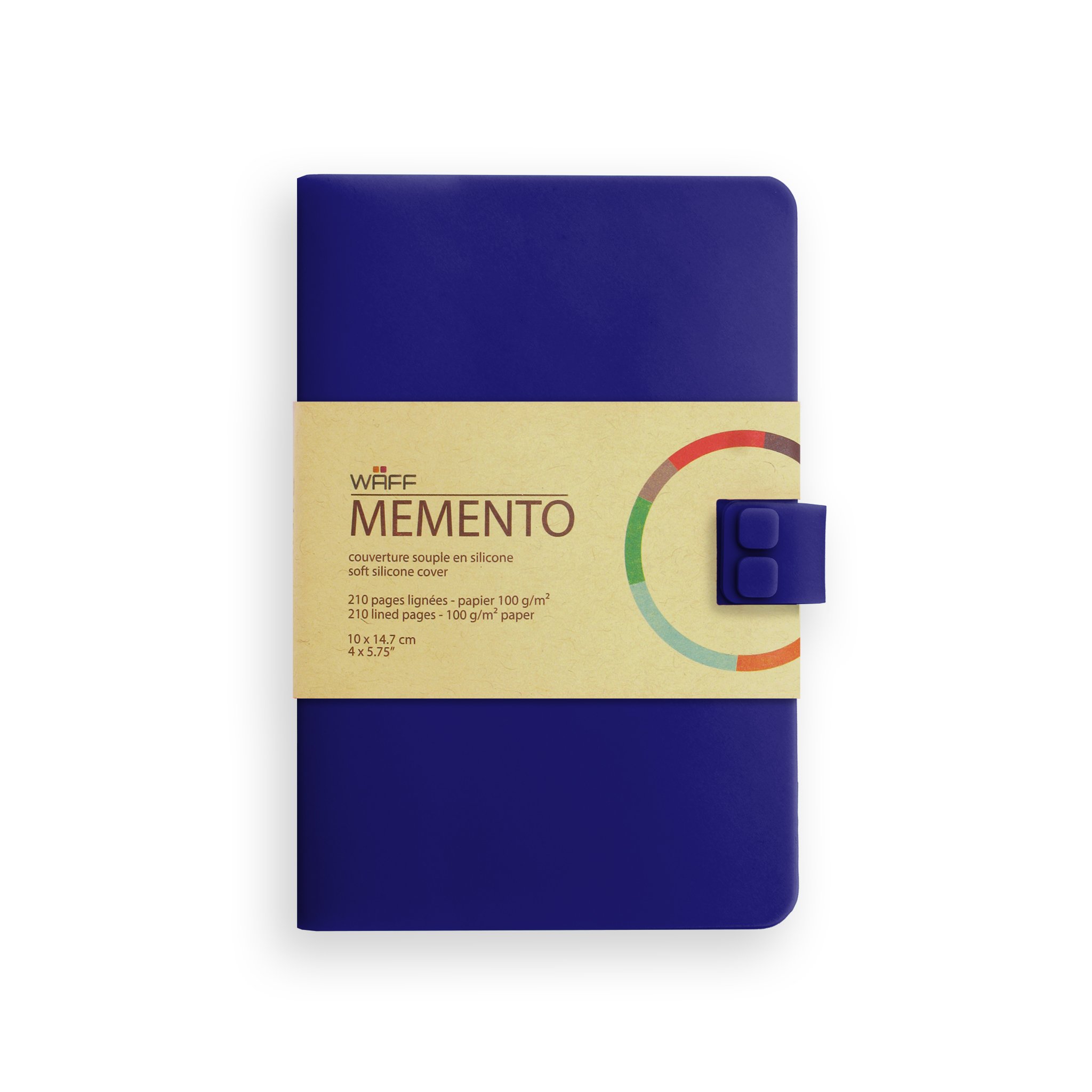 WAFF Memento Notebook – Creative M Navy — image 1