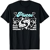 Pisces Zodiac Sign Pisces Birthday Pisces Horoscope T-Shirt
