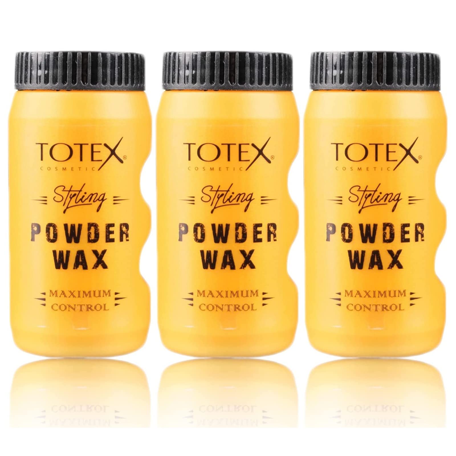 Totex Hair Styling Texturizing Powder Wax | Volumizing Thickening Dust Powder | Flexible Hold Matte Look Maximum Control | For Men & Woman 20 gr (Pack Of 3)