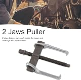 Fafeicy 2 Jaw Bearing Puller 10cm Cr-V Steel Quick Release Gear Pulley Tool view 4