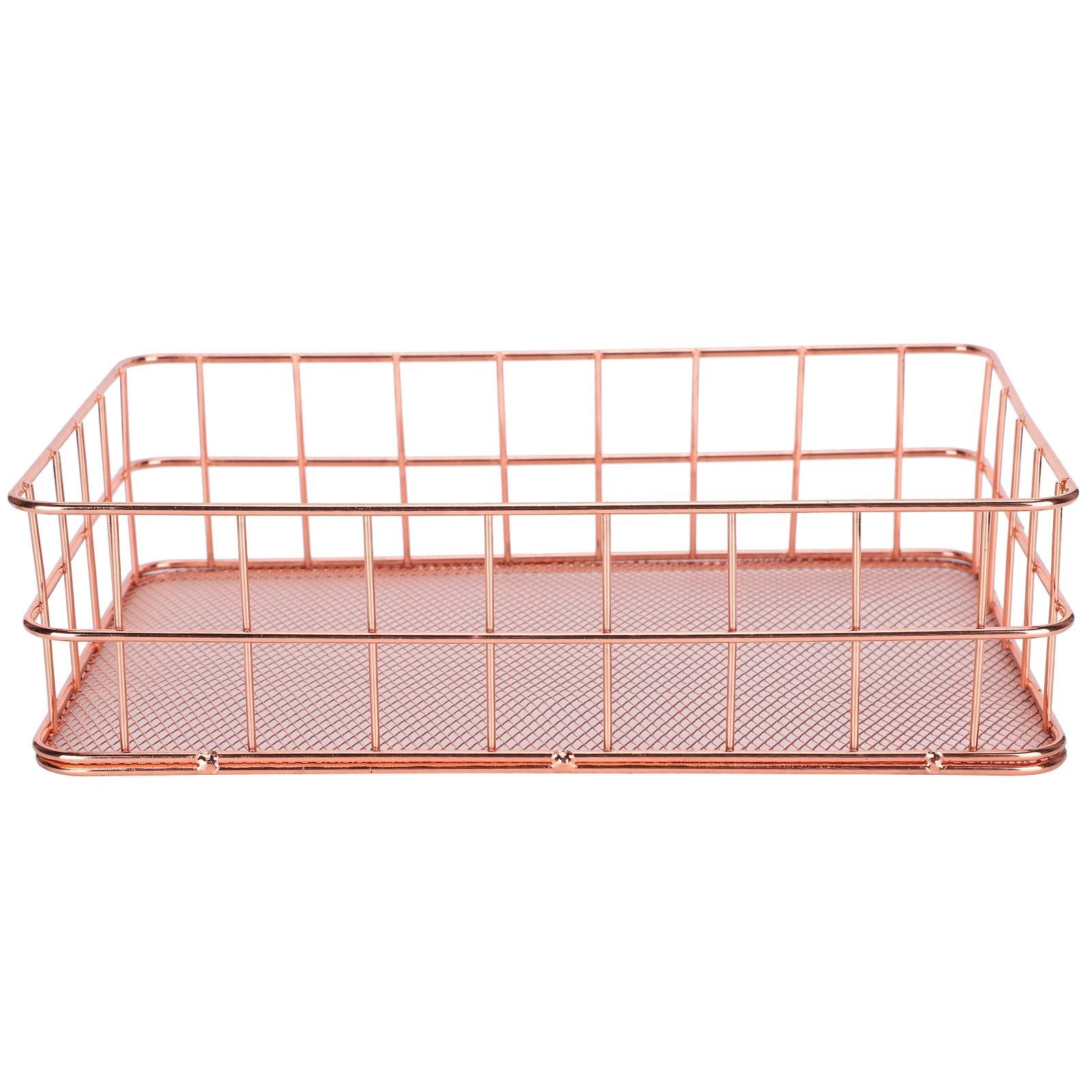 Fdit Wire Baskets Kitchen Storage Organiser Cupboard Desk Organiser for Kitchen Pantry Desk Bookshelf Cupboard