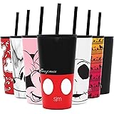 Simple Modern Disney Character Insulated Tumbler Cup with Flip Lid and Straw Lid | Reusable Stainless Steel Water Bottle Iced
