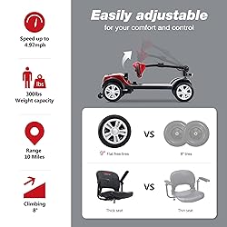Metro Mobility 4 Wheel Powered Mobility Scooters