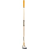 True Temper 2866300 Looped Action Hoe Cultivator with 54 in. Hardwood Handle with Cushion Grip, Pack of 1