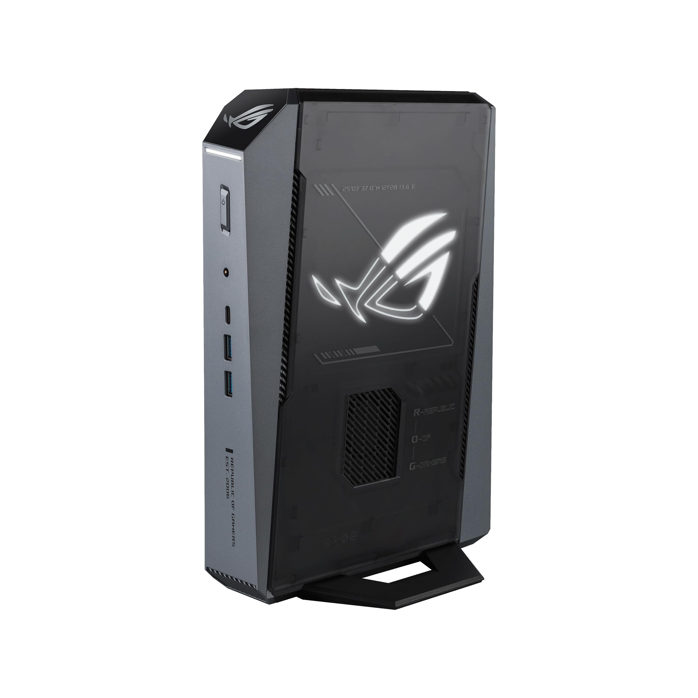 ASUS ROG GR70 Gaming Mini PC, AI Desktop | Ryzen 9 9955HX, RTX 5070 GPU